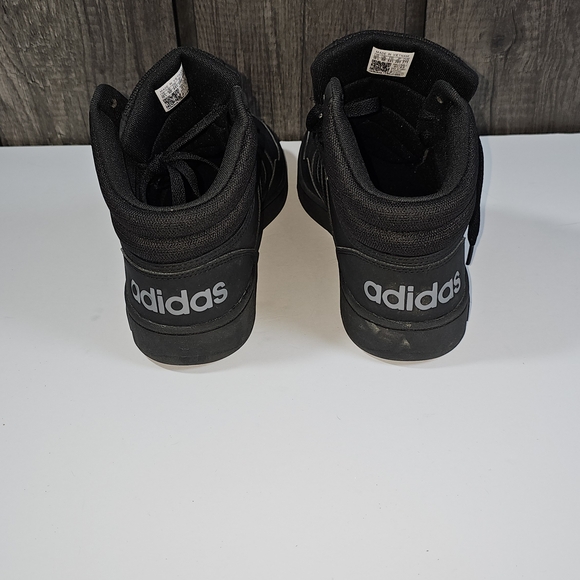 adidas Black High-Top Sneakers - Picture 6 of 9